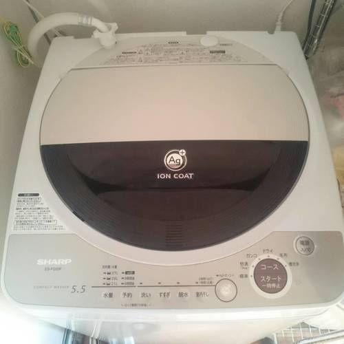 洗濯機SHARP5.5ｋｇ