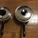 ビタクラフト 片手鍋 14㎝と17㎝