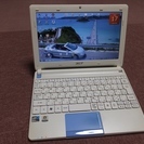 パソコン 10.1ｲﾝﾁ Win7 HDD250GB (美品)