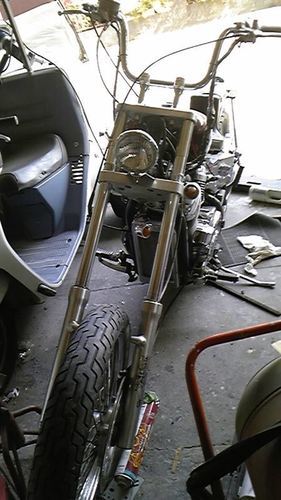 kawasaki バルカン400／800　12度トリプルツリー
