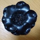 黒のお花コサージュ🌹