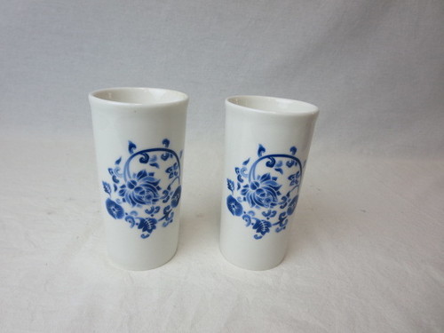 景徳鎮 タンブラー ２客組 美品 1277