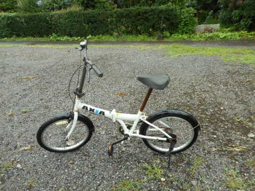 折りたたみ自転車 20インチ ホワイト 売約済み 20インチ折り畳みホワイト 折りたたみ自転車（色：ホワイト