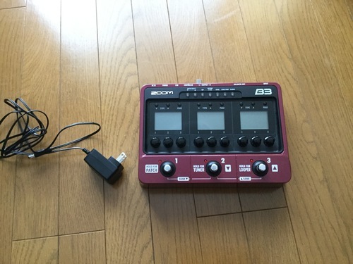 ★さらに値引き★　ZOOM B3エフェクター（エレキベース・エレキギター用）