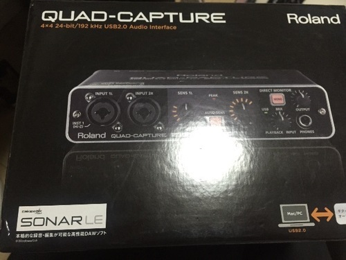 オーディオインターフェース ROLAND