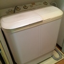 【無料】2013年製Haier二曹式洗濯機4.0kg【無料】