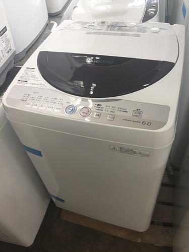 シャープ洗濯機　10年式　配送可能！不用品あれば引取りも行います！