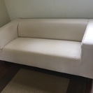 IKEA KLIPPAN（2人掛けソファ）ホワイト