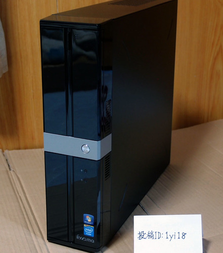 値下げ!、グラボもおまけします。 スリム デスクトップパソコン 中古美品♪  IIYAMA SL5000-C-JZM Celeron G1620(Ivy Bridge) メモリ4GB Windows10 64bit　GeForce GT 610　ソフト色々（おまけソフト色々あり）