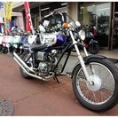 ご成約ありがとうございます。 NO.946 ジャズ (JAZZ) 空冷4サイクルミッション リトルアメリカン スラッシュカットマフラー ☆彡