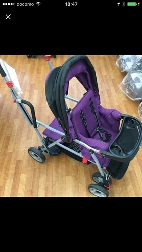 二人乗りベビーカー・中古