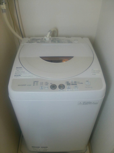 新古品☆美品☆SHARP☆洗濯機☆4.5kg☆ES-GE45P