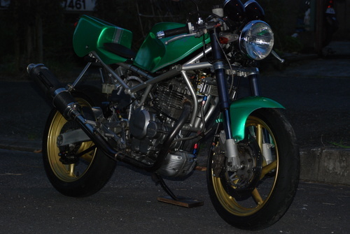 グース250改350エンジン　FCR　フルカスタム　検ｃｂ、ninja、yzf、ｓｒ、ガンマ、ＮＳＲ