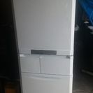 リサイクルショップの蔵出し商品 09年式 三菱 415L 自動製氷付き冷蔵庫の画像