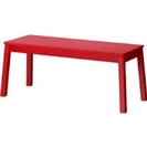 IKEA ベンチ（赤）