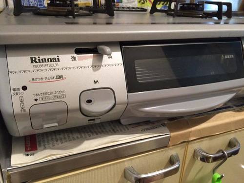 Rinnai リンナイ ガステーブル ガスコンロ RT34NJHD 動作品 都市ガス用
