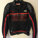 シンプソンのバイク用ジャケット