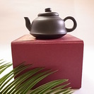 値下げ・中国茶器、宜興紫砂、こげ茶、新品です