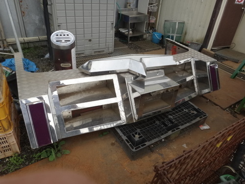 4t車用バンパー ラッセル戻し