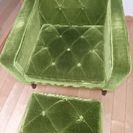 カリモク60 ロビーチェア1シーター＆オットマン