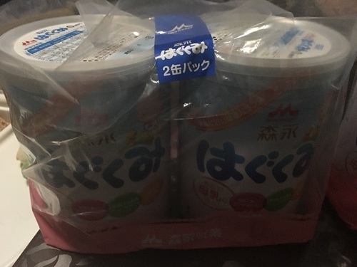 未開封の大カン森永のはぐくみ