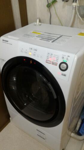 SHARP　ドラム式洗濯乾燥機　ES-S60