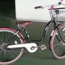 24インチ子供用自転車(女の子用)