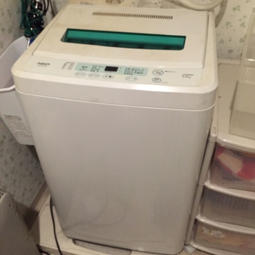 AQUA 5.0キロ 洗濯機
