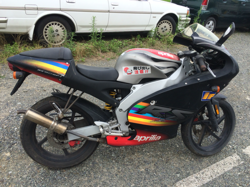 aprilia アプリリア　RS50　実動ベース車