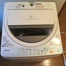 【取引中】ジャンク・無料・洗濯機 6kg 東芝 2012年製