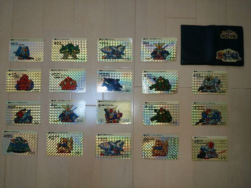 ガンダム　30年くらい前に集めたカードダス！！