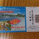 ナガシマスパーランド、ジャンボ海水プール入場券 　※ラスト１枚です！