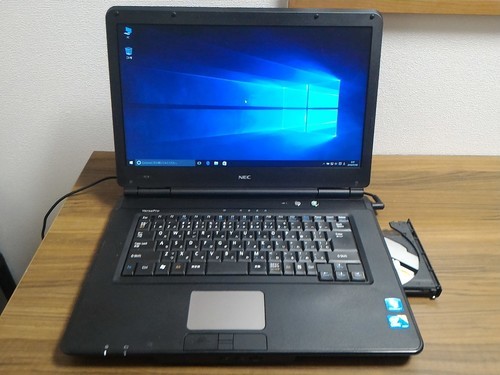 高性能i3搭載 Windows10 i3/ﾒﾓﾘ2GB/HDD160GB/DVD-RW/ Libre Office [NEC Versapro VL-B]