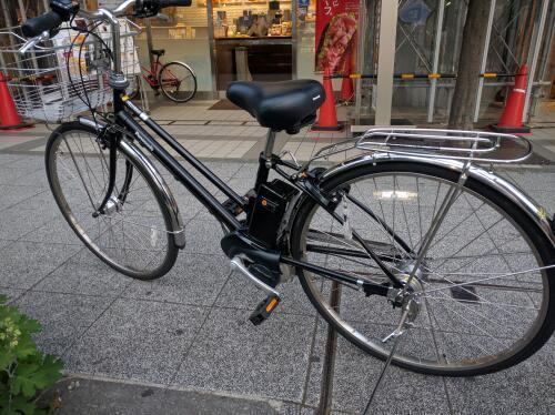 【美品】7月9日購入電動自転車