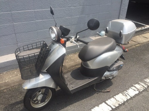 夏の大特価セール中！！ホンダ　トゥデイ　50ｃｃ　シルバー　エンジン良好
