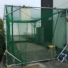 野球ネット　ゴルフネット　自作　3m×3m×6m