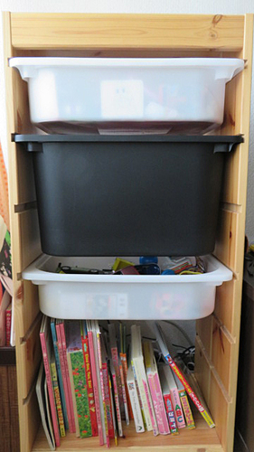 値下げ Ikea子供用おもちゃ入れ収納家具 ボックス付 もんちゃん 新百合ヶ丘の収納家具 子供部屋用 収納 の中古あげます 譲ります ジモティーで不用品の処分