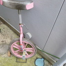 一輪車・ピンク２２インチ
