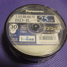 BD-R　Panasonic ブルーレイディスク 日本製　30枚...