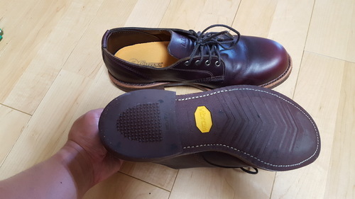 値下げ！　US11EE、本革、グッドイヤーウェルト　LL Bean カタディン・アイアン・ワークス、オックスフォード