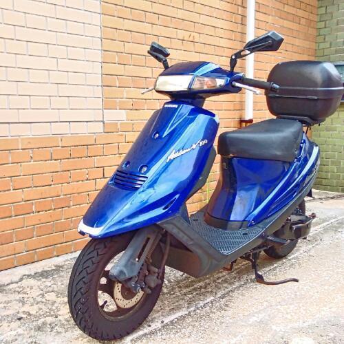 スズキ アドレスV100 青 100cc 2ストロークエンジン | stainu