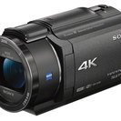 SONY 4K 最新型ビデオカメラ FDR AX-40 色:ブラ...
