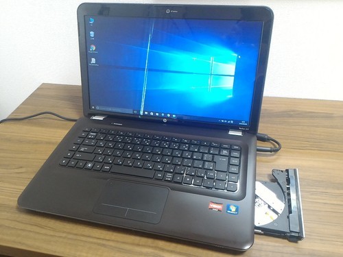 （お取引中）美品 高速ﾃﾞｭｱﾙｺｱ ﾒﾓﾘ4G Windows10ﾉｰﾄ AthlonⅡP340/ﾒﾓﾘ4G/HDD320G/DVD-RW/無線LAN/Microsoft Office2007 [HP Pavilion dv6]