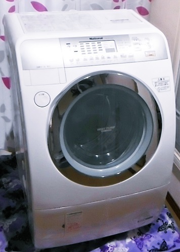 交渉成立：【Ｎａｔｉｏｎａｌ／ナショナル】ドラム式洗濯乾燥機・９ｋｇ☆２００７年製☆近隣無料配送します☆