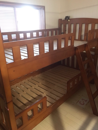 ☆木製の2段ベッド☆