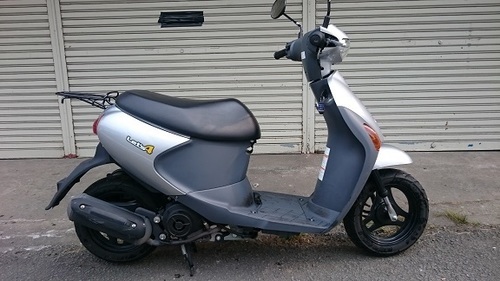 レッツ4　FI　実動　走行6755