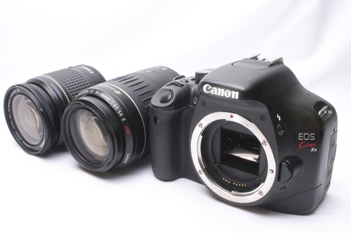 ★★★完売★★★　　贅沢に入門♪新品級 Canon キャノン EOS Kiss X4 豪華Wレンズ #119