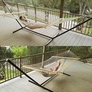  ダブルハンモック2人パティオ