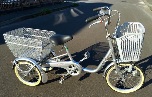 最終値下げ。ブリヂストン製【三輪自転車】