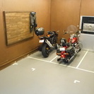 大切なバイクをお預かりいたします。月極レンタルガレージ・空室あります。